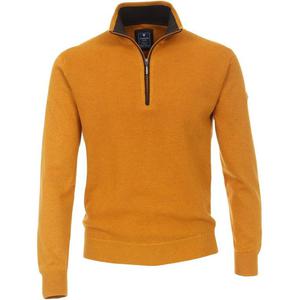 Rozsuwany miodowy baweniany sweter mski ze stjk Redmond 623-400 RS-623-400 - 2871134352