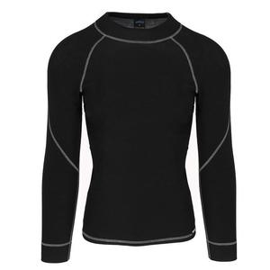 mska czarna koszulka termoaktywna z weny Merino Comfort+ wxm-koszulkaComfort-czarna