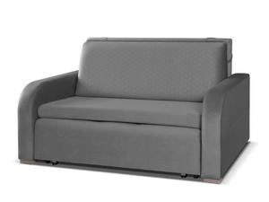 Sofa 2 osobowa tapicerowana CITI 2R - Tkaniny Promocyjne - 2823045203