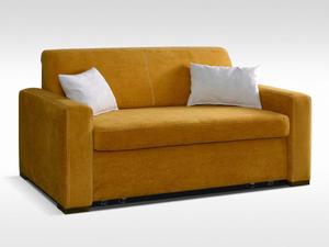 Sofa PACO rozkadana 2 osobowa do salonu - Tkaniny G-2 - 2823045269