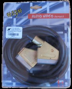 Kabel SCART - SCART 21P 3m