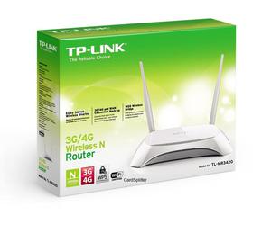 Bezprzewodowy router 3G/4G standard N 300Mb/s TL-MR3420 - 2860911520