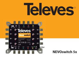 Multiswitch 5x5x8 NEVOSWITCH kocowy/kaskadowy 714503 TELEVES - 2860911568