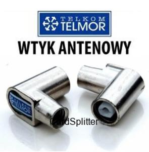 Wtyk TELMOR szybkie zcze ktowe eskie (radiowe) DVB-T - 2860911710