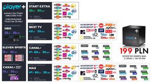 Nowo IPTV usuga Player+ BOX NC+ 3 miesice - 2860912211