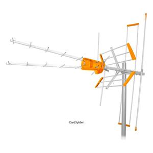 Antena kierunkowa Televes V MIX czarna, ref. 112042 - 2860912751