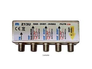 Zwrotnica antenowa MEZON Z13U, FM/VHF/UHF/UHF + DC - 2860913032