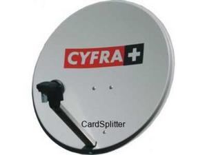 Antena oryginalna z CYFRA+ 65cm z konwerterem twin - 2860911231