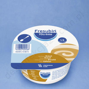 Fresubin YOcreme 125 g. Biszkoptowy (Op. 4 szt.) - biszkopt - 2828996372