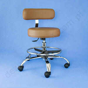 Taboret lekarski z oparciem LEKO-1-OP - z OP 1 - 2834729381