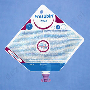 Fresubin hepa 500 ml. EASYBAG (karton 15 szt.) - 500 ml E.bag - 2828995103