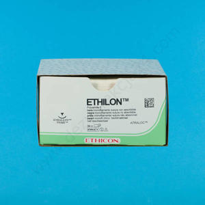 Nici Ethilon 5/0 ig.13 mm / 45 cm, T, niewchanialne - 5/0 13mm T - 2852146930