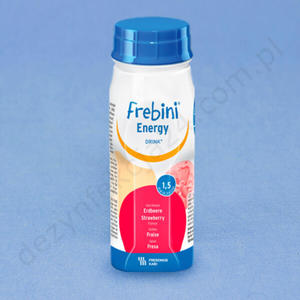 Frebini Energy Drink Truskawka 200 ml (op. 4 szt.) - Truskawka - 2828995208