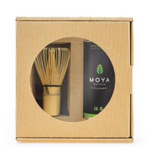 Zestaw startowy MOYA - matcha codzienna 30g BIO oraz chasen - 2869266177