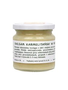 Balsam karmelitaski w miodzie 250g Pasieka Beskidzka - 2870707073