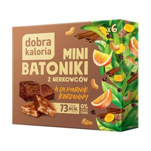 Mini batoniki z nerkowcw a'la piernik korzenny 6x17g (102g) Dobra Kaloria - 2872328655