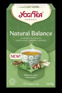 Herbata YOGI TEA Naturalna rwnowaga (NATURAL BALANCE) BIO 17x2g - 2868843412