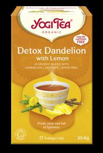 Herbata YOGI TEA Detox z cytryn (DETOX WITH LEMON) BIO 17x1,8g - 2868843418