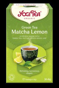 Herbata YOGI TEA Zielona matcha z cytryn (GREEN TEA MATCHA LEMON) BIO 17x1,8g - 2868843428