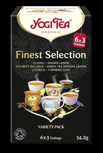 Herbata YOGI TEA Wyborny zestaw (FINEST SELECTION) BIO 18 torebek (6x3) - 2868843437