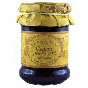 Czarne porzeczki bez cukru 240g Rajski Smak - 2868843470