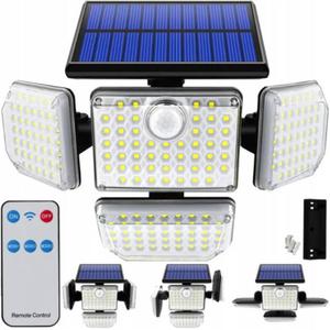 Lampa solarna led zewntrzna czujnik ruchu - 2876437174