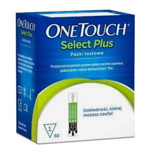Paski do glukometru OneTouch Select Plus Flex 50szt. firmy Lifescan - 2859730326