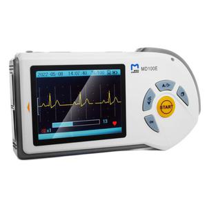 Przenony EKG Elektrokardiograf ECG MD100E do uytku domowego oraz profesjonalnego do wykrywania migotania przedsionkw - 2871822315