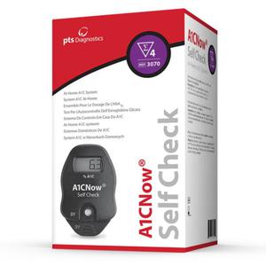 A1CNow Self Check 4 Analizator do samokontroli hemoglobiny glikowanej HbA1c 4-TEST SINGLE KIT NGSP, EU - 2878237308