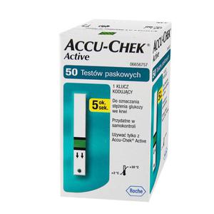 Paski Testowe do glukometru Accu-Chek Active 50szt. firmy Roche - 2859730186