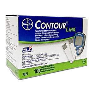 Paski Testowe do glukometru Contour Link 50szt. firmy Ascensia Bayer - 2859730188