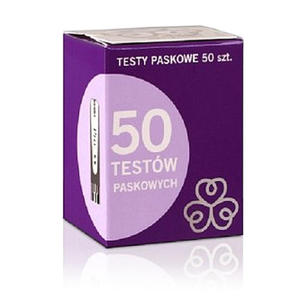 Paski do glukometru Evercare 50szt. firmy Hand Prod