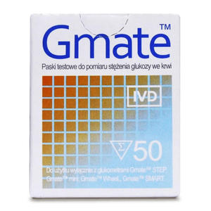 Testy do glukometru Gmate WheeL 50szt. firmy Philosys - 2859730210