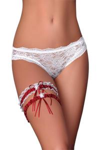 Livia Corsetti Garter Set Maroon Podwizki - 2 szt. - 2858612587