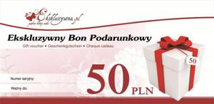 Ekskluzywny Bon Podarunkowy 50 PLN - 2826510521