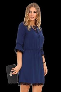 Merribel Shanice Dark Blue sukienka damska - 2861050058