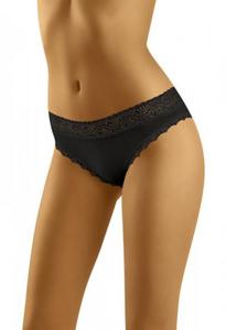 Wol-Bar Soft Lovely Czarne figi damskie - 2861052419