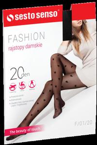 Sesto Senso Fashion 20 DEN F/01/20 Rajstopy damskie - 2861053950