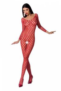 Passion BS077 red Bodystocking - 2861054119
