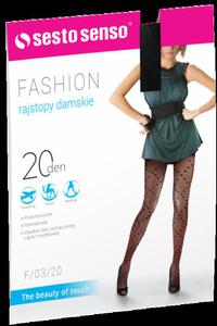 Sesto Senso Fashion 20 DEN F/03/20 Rajstopy damskie - 2861058562