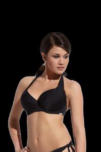 Kris Line Beach brassiere czarny biustonosz kpielowy - 2875316850