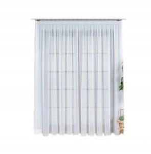 Firana gotowa z woalu wys 260x800 cm z oowiank - 2872658705