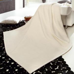 Jednokolorowe koce Biederlack Uno Cotton 180x220 cm - 3 kolory - 2832171893