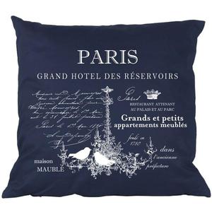 Poduszka French Home - Paris - granatowa - 2877947605