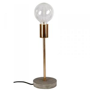 Lampa stoowa z betonu - Bello - miedziana - 2836395307