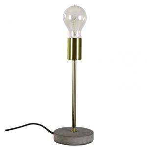 Lampa stoowa z betonu - Bello - zota - 2832173323