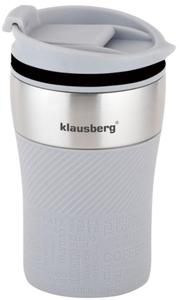 Kubek termiczny may 280ml KLAUSBERG szary KB-7622 - 2876535373