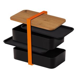 Lunchbox dwukomorowy BERLINGER HAUS Black Rose BH-7206 - 2878267695