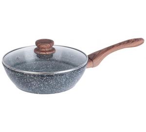 Patelnia / wok 28cm KINGHOFF granit wood KH-1584 / 1171 - 2850967507