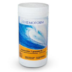 Chemochlor T Granulat 65 chlor w proszku 1kg do twardej wody - 2833445872